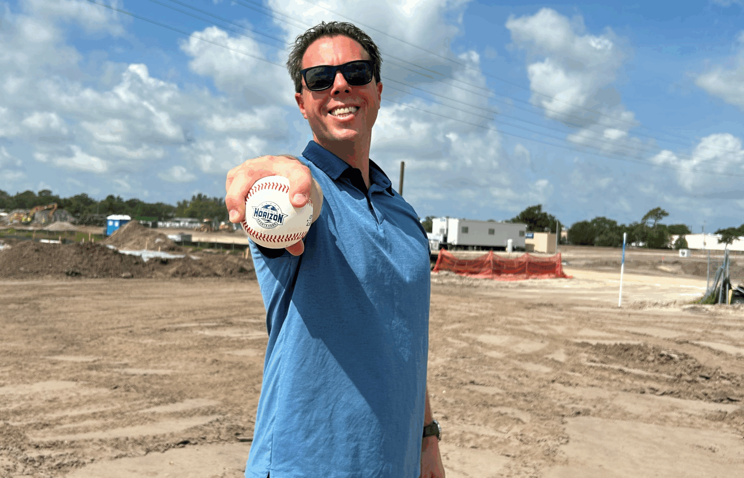 Nielsen at construction site