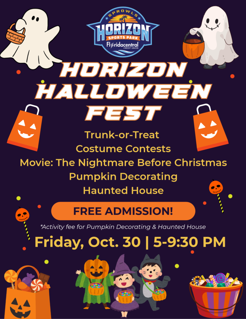 Horizon Halloween Fest popup